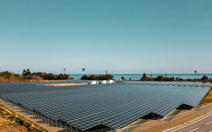 Photovoltaische neue Energie